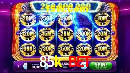 Slots com jackpots e giros grátis na 85k bet